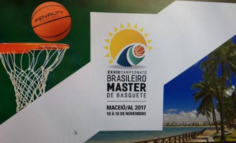 Maceió sediará o XXXIII Campeonato Brasileiro de Master de Basquete. 