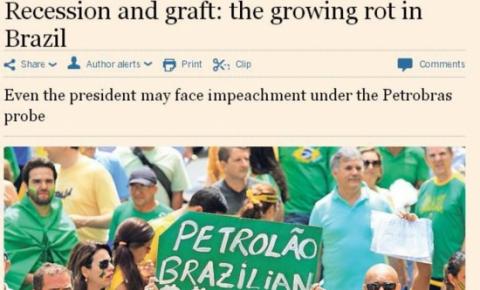 Em duro editorial, ‘Financial Times’ diz que Brasil parece um ‘filme de terror sem fim’