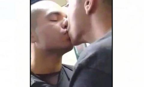 PM é filmado beijando outro homem e pede afastamento após ameaças