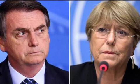 Bolsonaro será denunciado na ONU por deputados brasileiros na presença de Bachelet