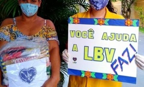  LBV ajuda famílias vulneráveis a enfrentarem a Covid-19 em AL